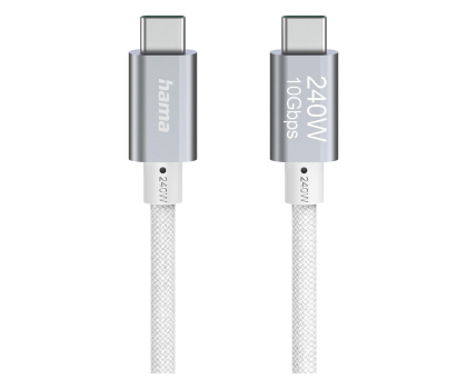 Kabel Hama USB-C 240W 10Gp 1,5m